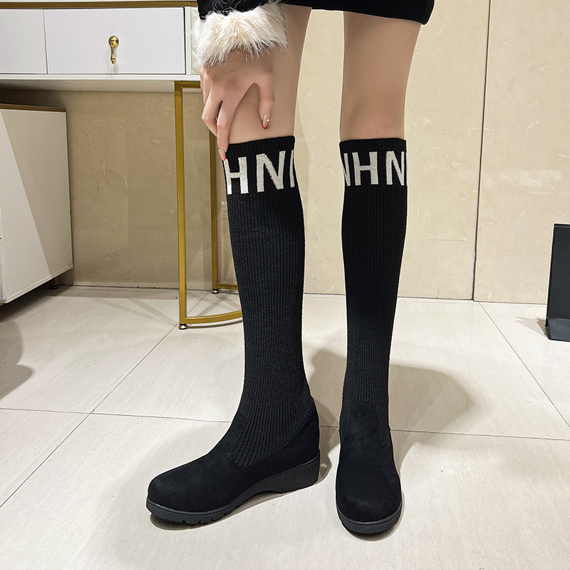 Knee High Sock Women - New Women's High-heeled Over-the-knee Boots Are