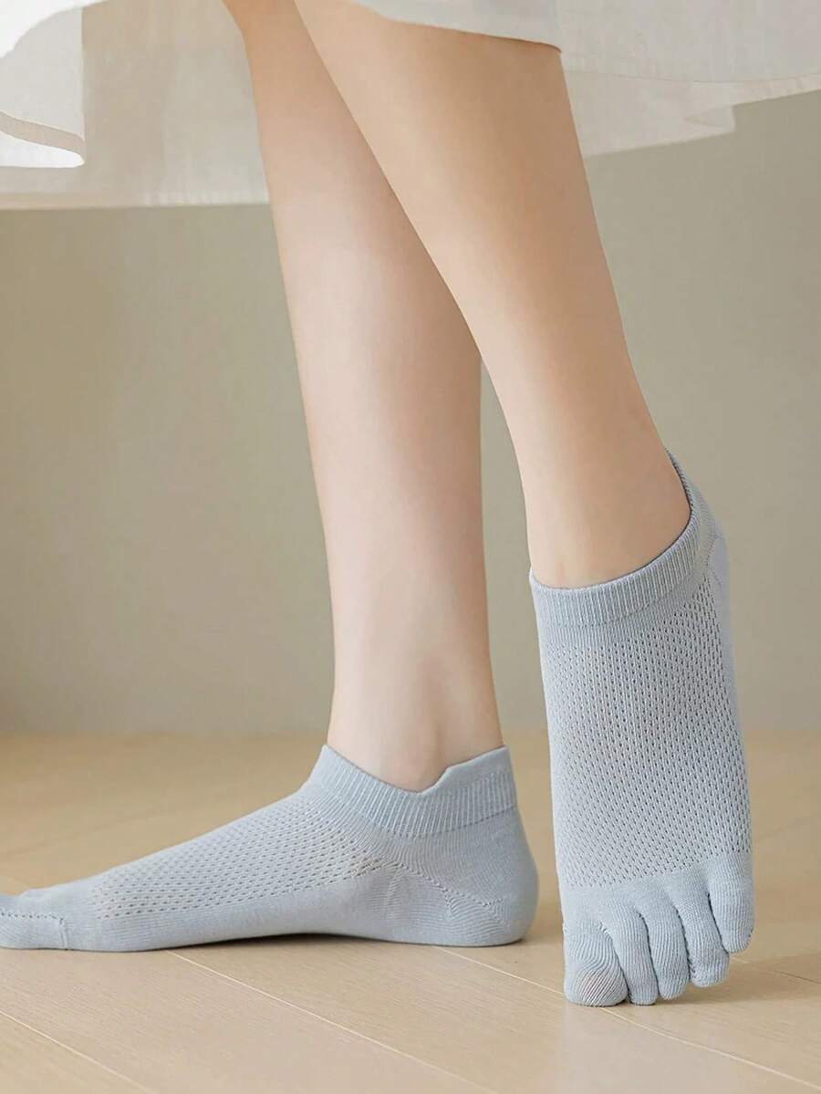 3 Pairs White Mesh Toe Socks F - Ankle Sock Low Cut review and price