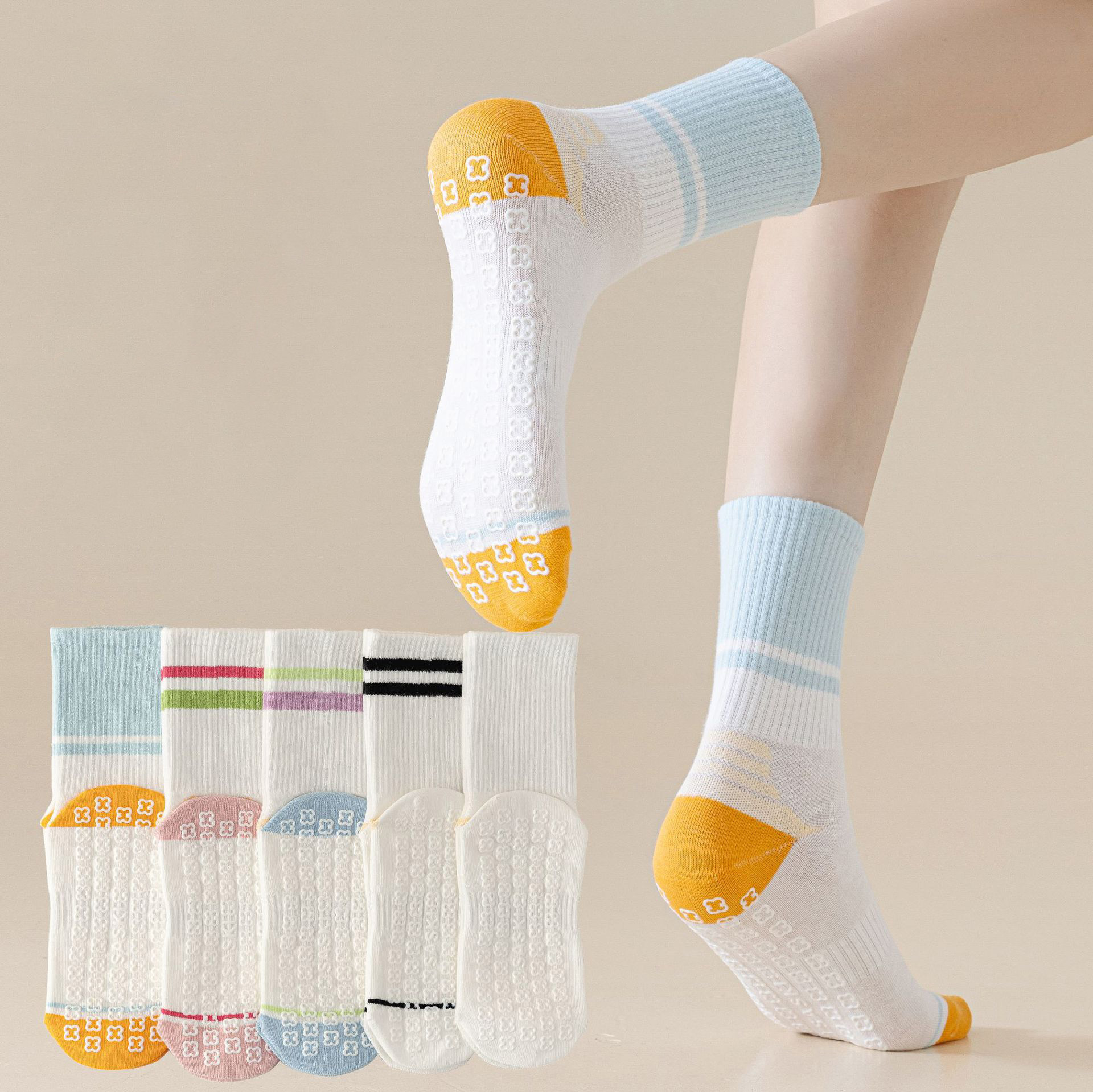 2pairs Non-Slip Grip Sock Slip - Grip Sock Yoga review and price