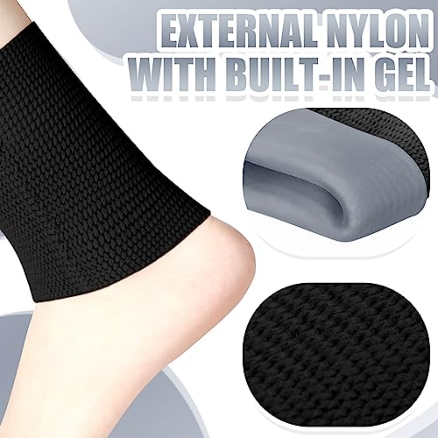 2 Pcs Ankle Gel Sleeves Padded - Ankle Brace Sock review and price