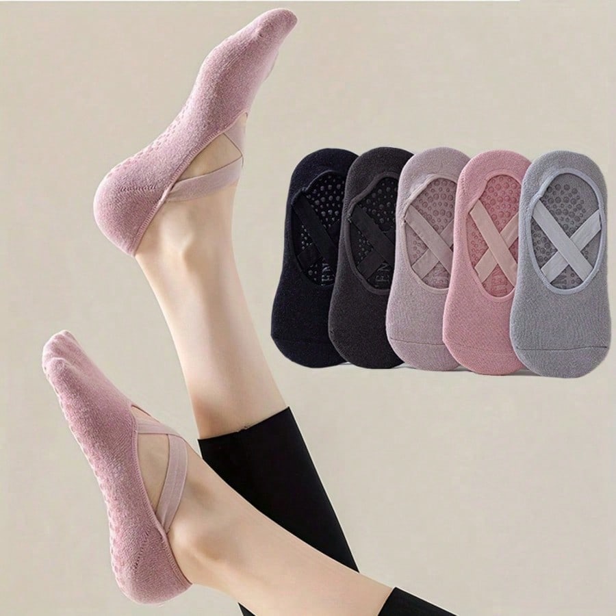 Aesthetic Ballet-Inspired Non  - Grip Sock Yoga review and price