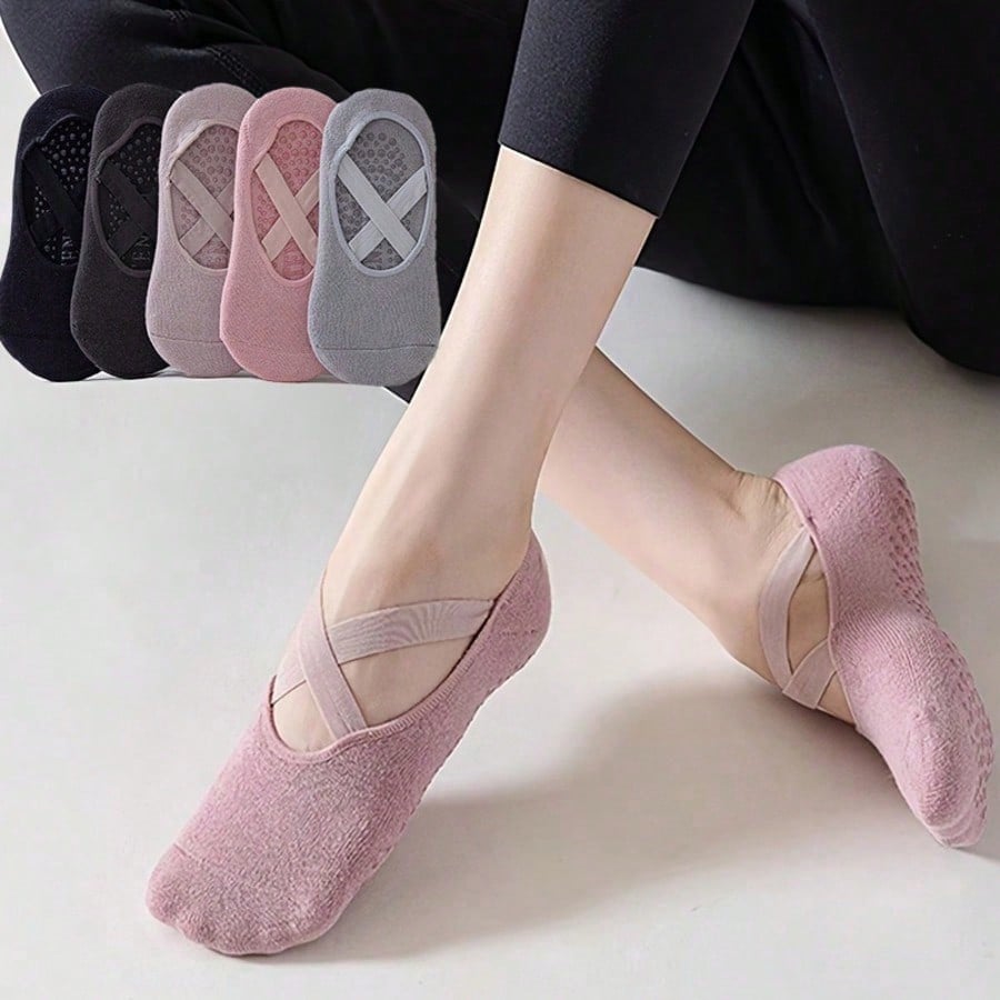 Aesthetic Ballet-Inspired Non  - Grip Sock Yoga review and price
