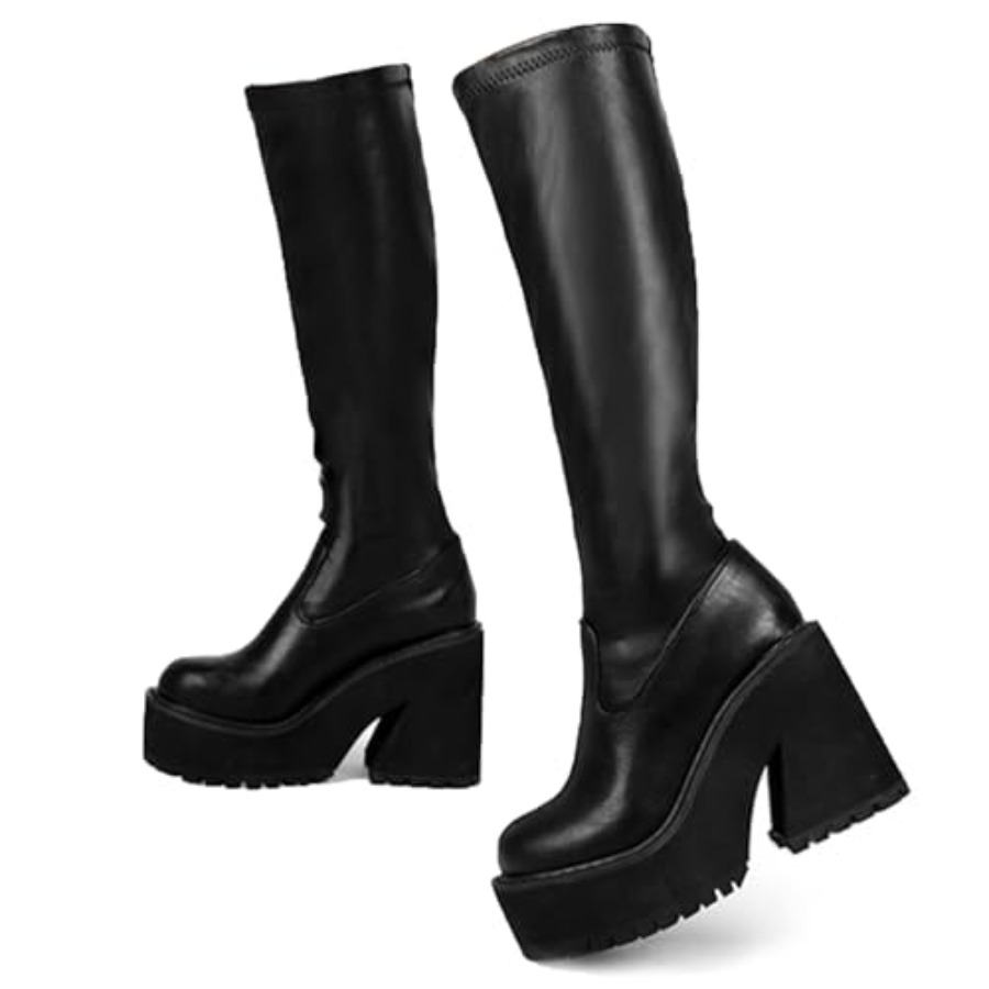 AMINUGAL Womens Elastic Knee H - Knee High Sock Women review and price