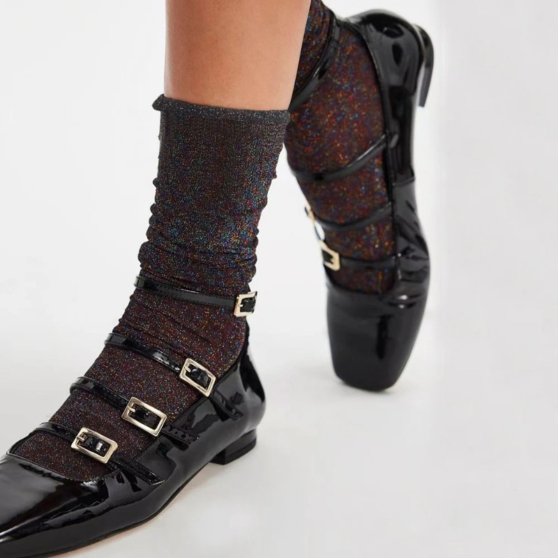 Colorful Sexy Shiny Women's So - Silk Sock Bamboo review and price