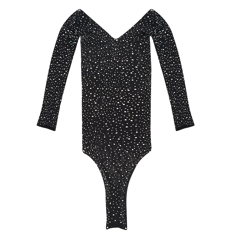 Women Rhinestone Glitter Bodys - Fishnet Stocking Women review and price