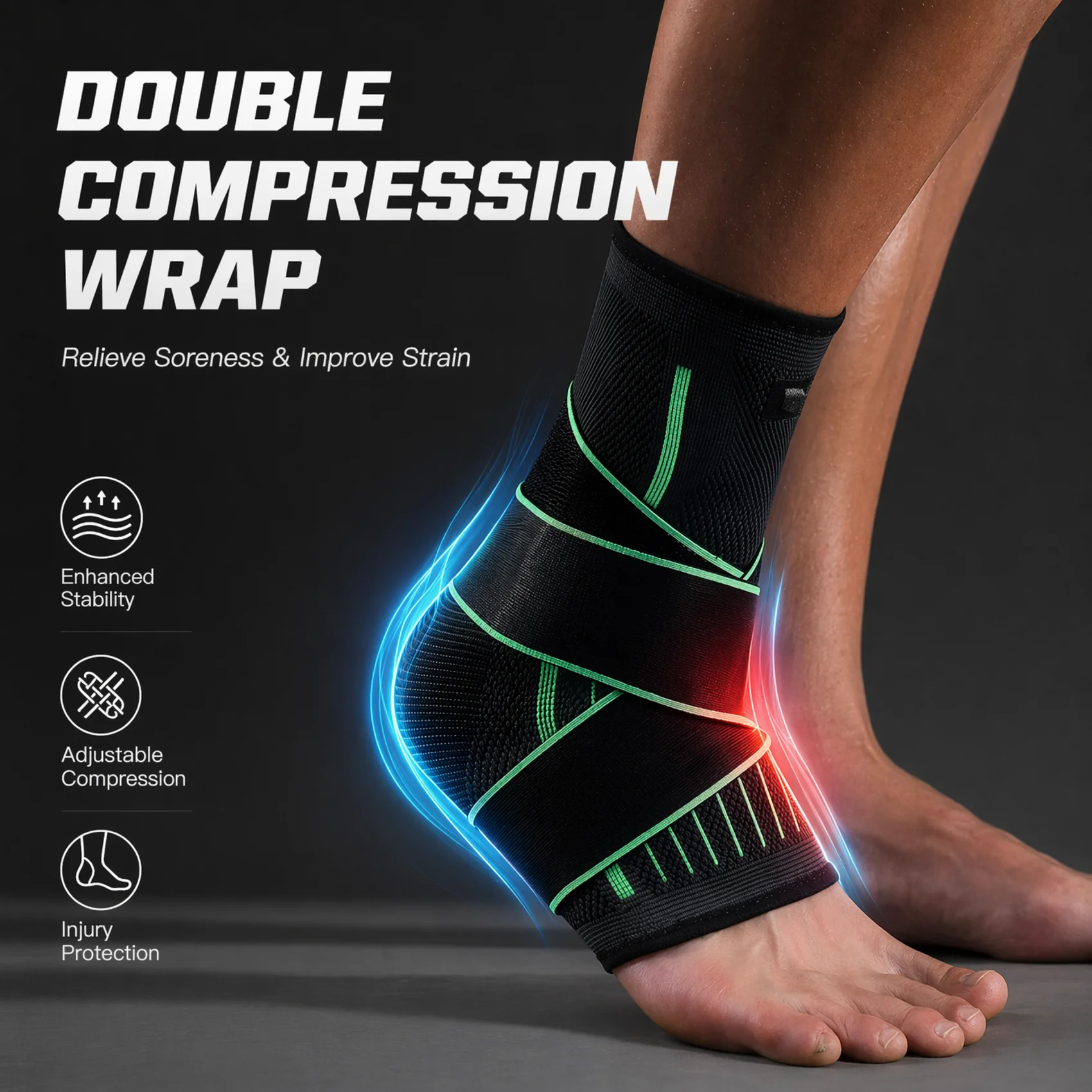 Breathable Compression Ankle B - Ankle Brace Sock review and price