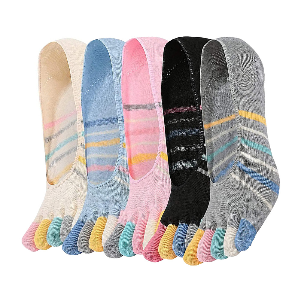 5 Pairs Yoga Five Finger Socks - Invisibility Sock Loafer review and price
