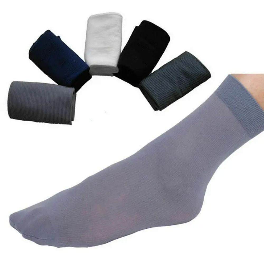 10pairs New Breathable Men Ice - Silk Sock Bamboo review and price