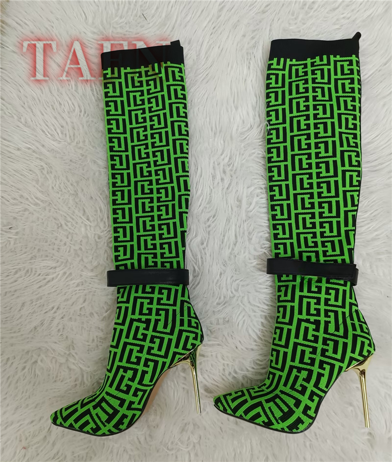 Women Stretch Sock Boots Fashi - Knee High Sock Women review and price