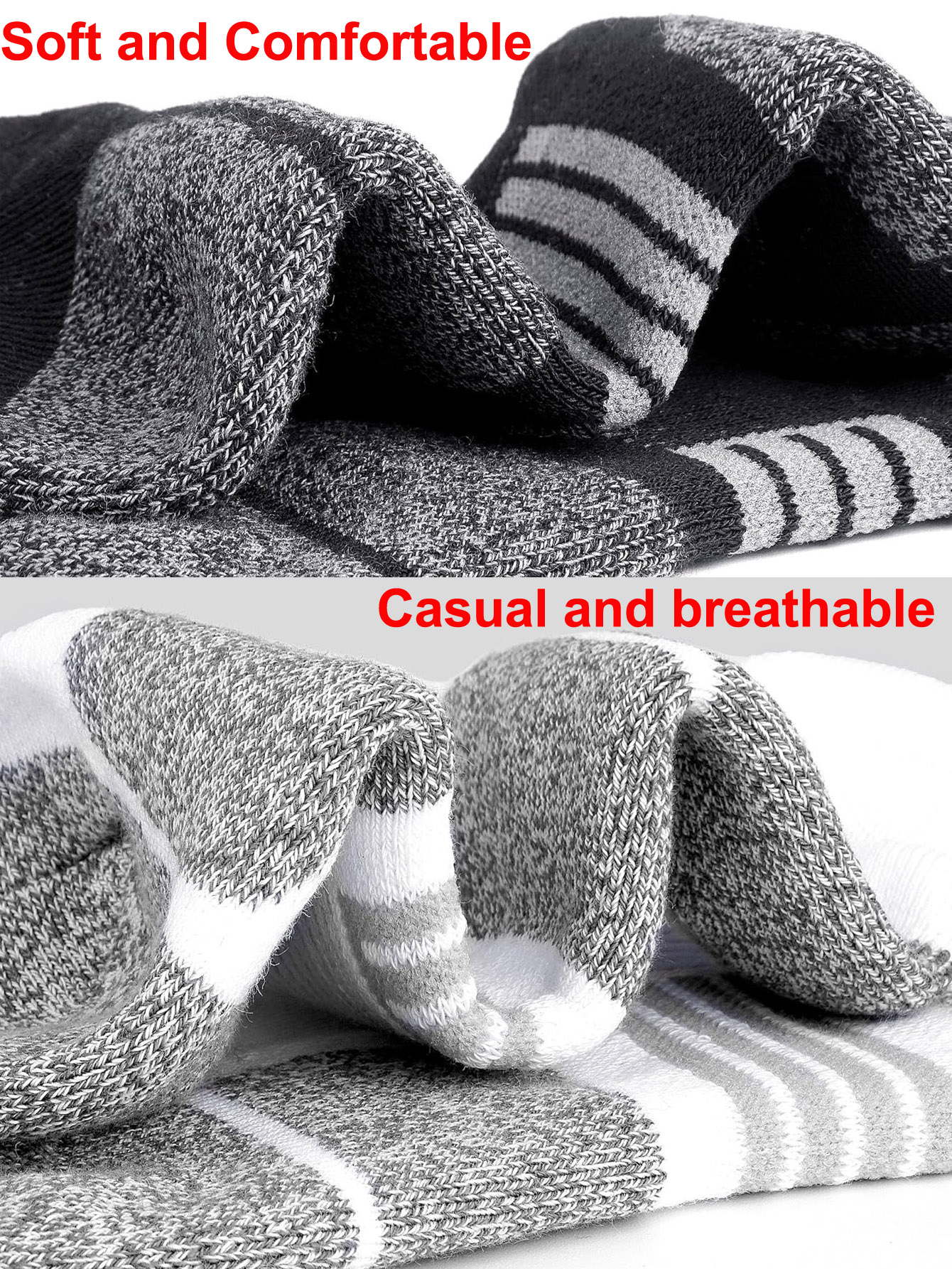 Men's Ankle Socks 6/12 Pairs B - Ankle Sock Low Cut review and price