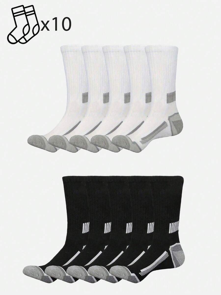20 Pairs Mens Striped Cushione - Athletic Sock Cushion review and price