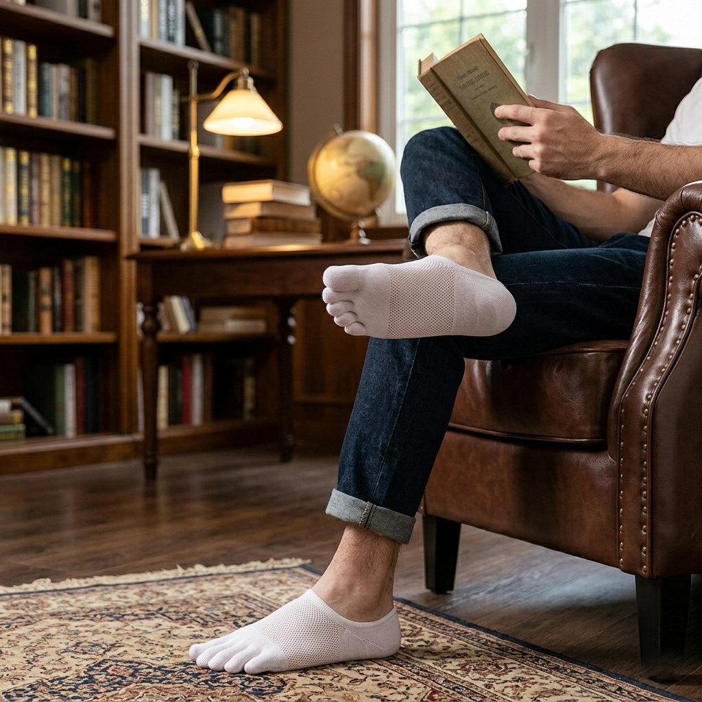 1/3/4 Pairs,Unisex Cotton Five - Toe Sock Split review and price