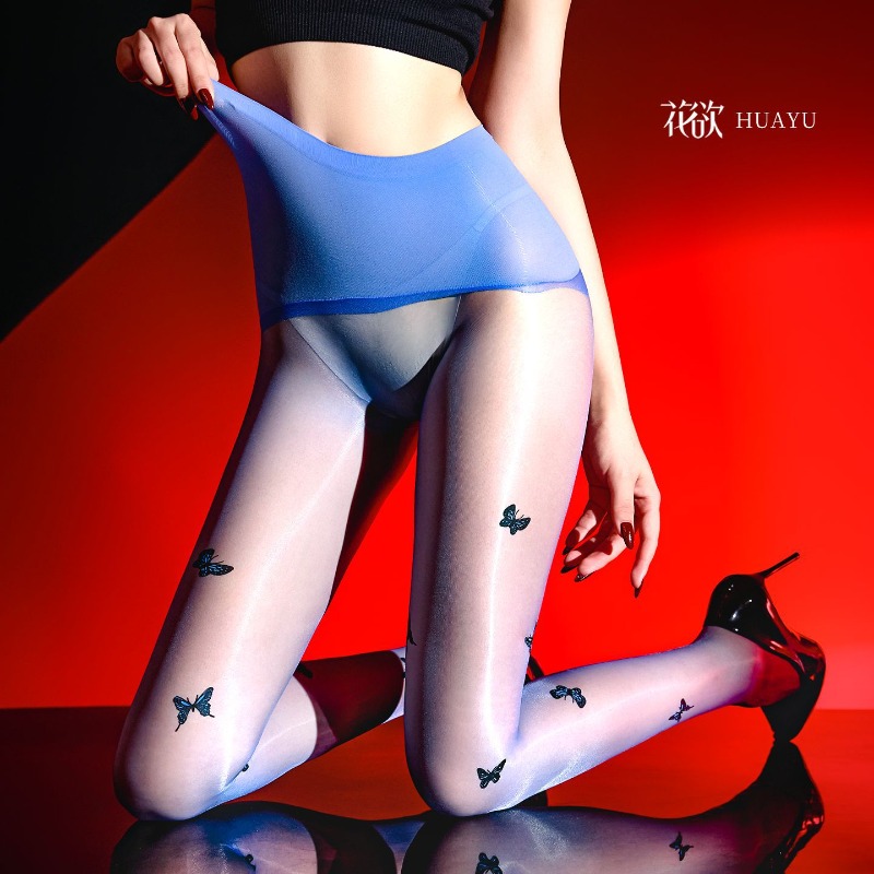 Unisex Butterfly Oil Glossy Pa - Tights Pantyhose Sheer review and price
