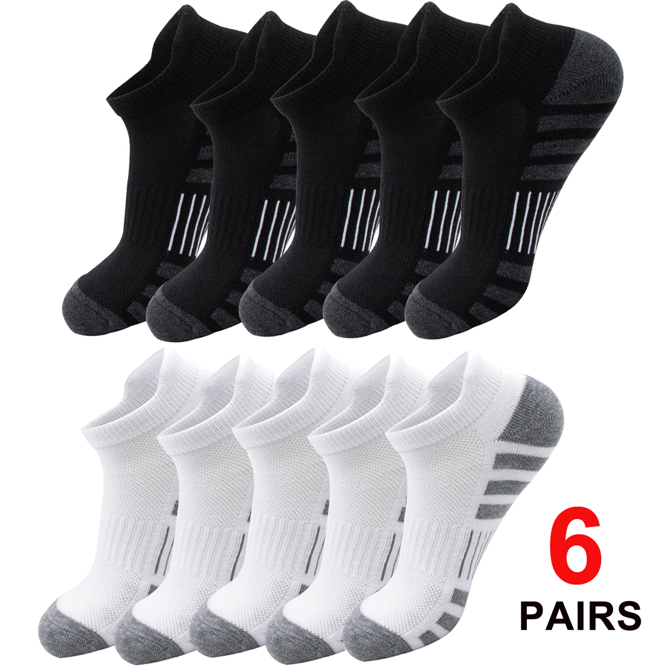 6/24 Pairs Cushioned Breathabl - Athletic Sock Cushion review and price
