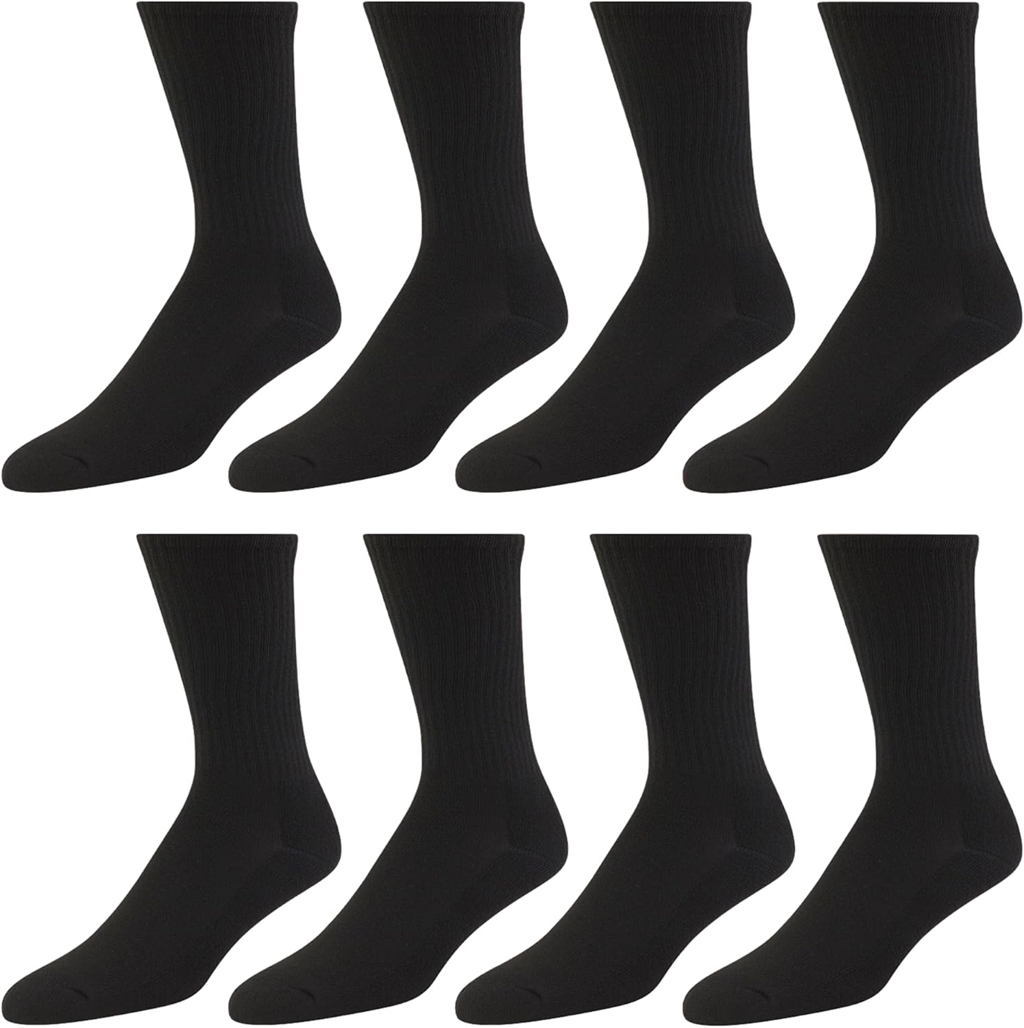 Premium Athletic Men's 8-Pack  - Cotton Crew Sock Pack review and price