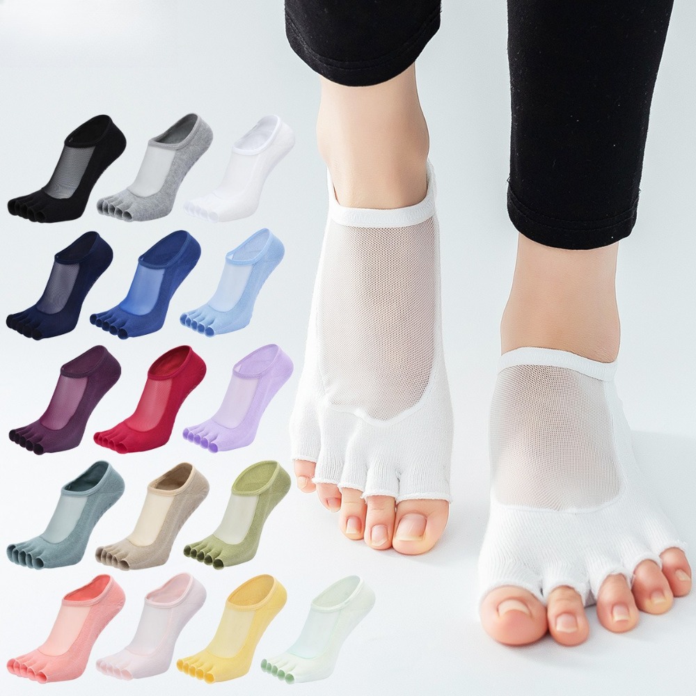 Mesh Split Toe Half Finger Yog - Toe Sock Split review and price