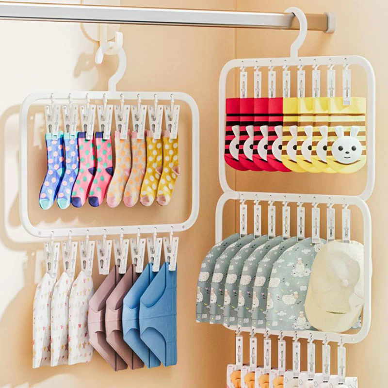 Multi-clip Sock Drying Rack Mu - Sock Organizer Tray review and price